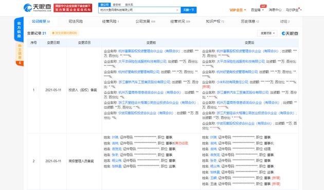 小米投资大鱼科技后者拥有全国性保险代理牌照